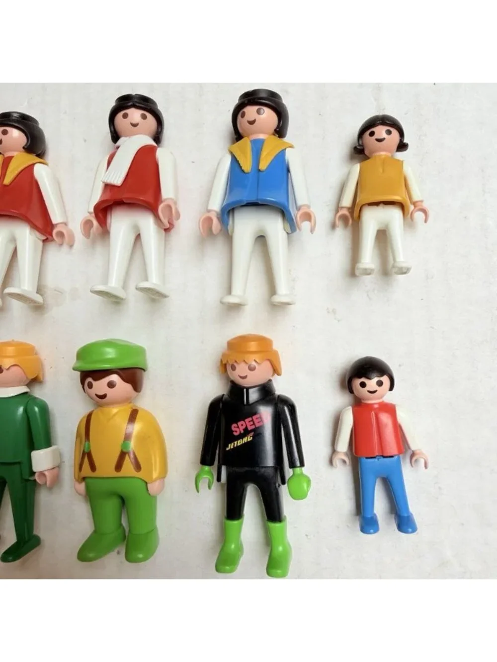 Lot of 8 Vintage 1974 1981 1996 1992 1990 Playmobil Geobra Figures